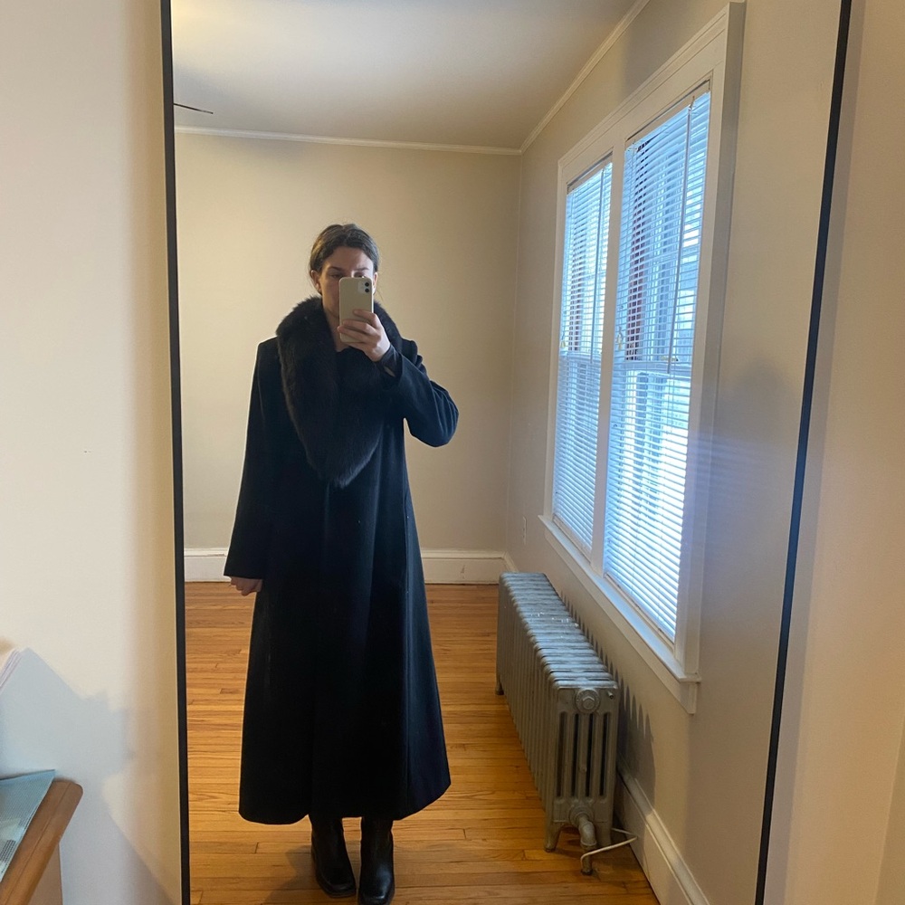 Marvin Richards Black Pea Coat